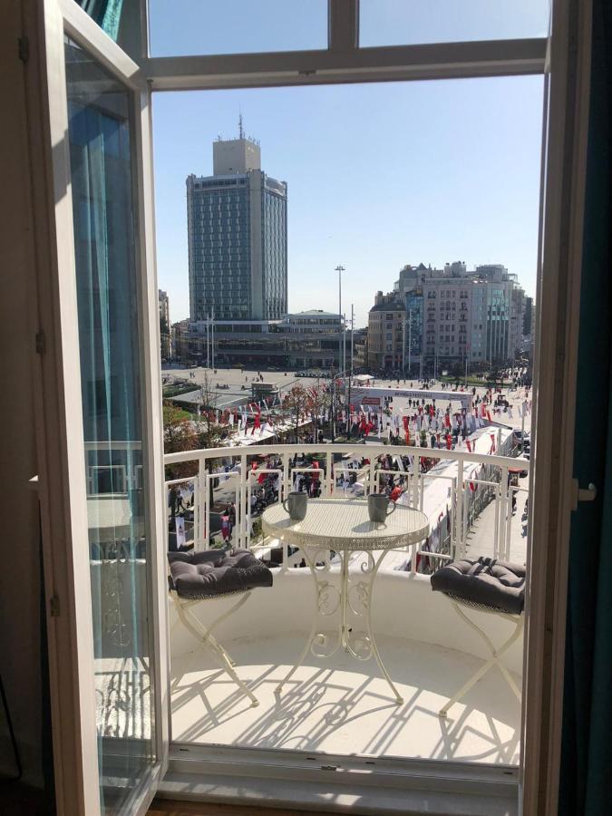 Apartament Great View Of Taksim Square, Luxury Furnished On Main Street Of Taksim, Partial Sea View Stambuł Zewnętrze zdjęcie